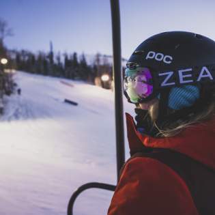 Night Skiing in Brian Head