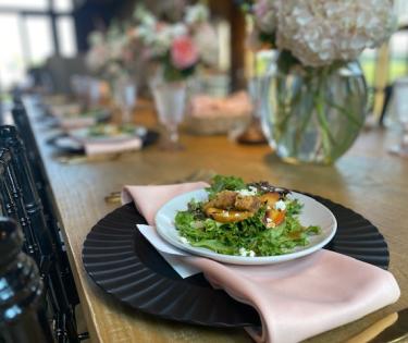 Bayou Bluegrass Catering Plated Salad