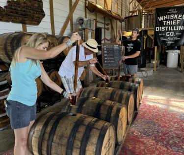 Unforgettable experiences at Whiskey Thief Distilling Co.