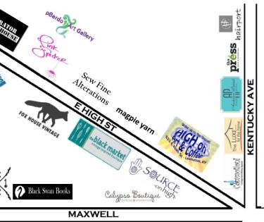 Map of Woodland Triangle