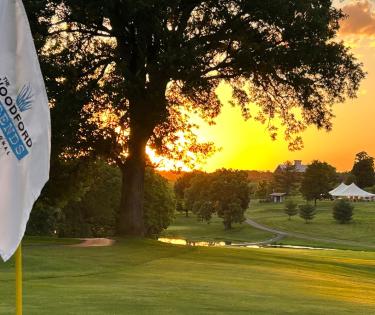 Sunset on The Woodford Club Golf Course