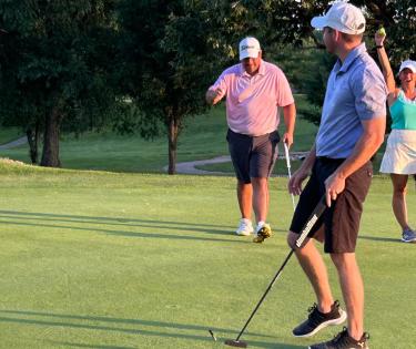 Hitting a Big Putt