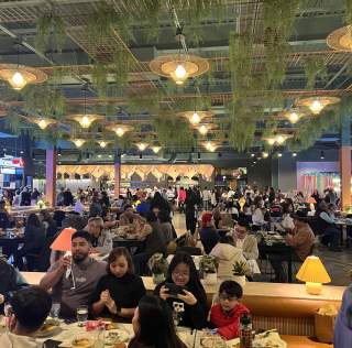 Politan Row Food Hall Dining