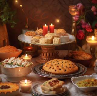 Holiday Food Stock Image