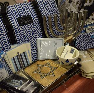 Hanukkah items at Enchanted Forest