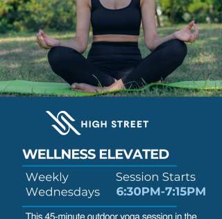 Wellness Wednesday at High Street
