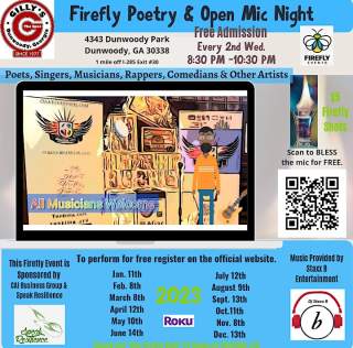 Firefly Poetry & Open Mic Night