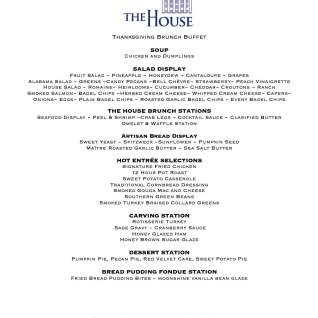 The House Thanksgiving