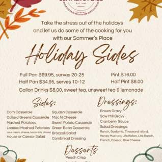 Sommer's Place Thanksgiving