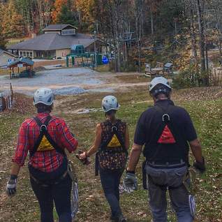 The Vordach Zip Line