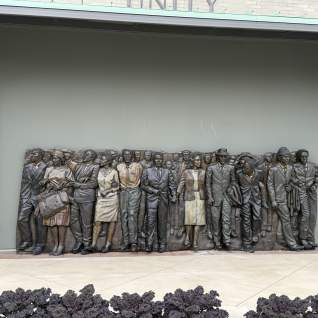Centennial Hill Bronze Reliefs