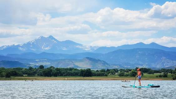 Paddleboarder