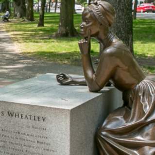 Phillis Wheatley statue