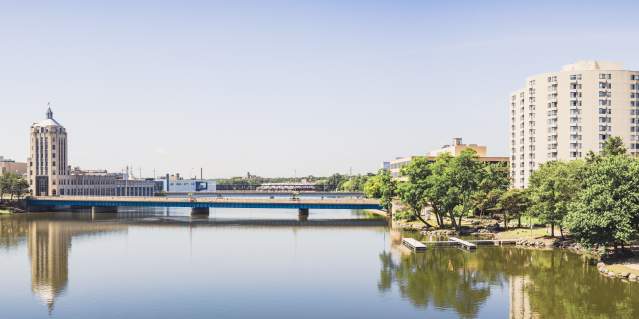 Downtown Rockford skyline