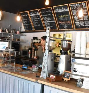 Inside Essence of Coffee in Downtown Rapid City