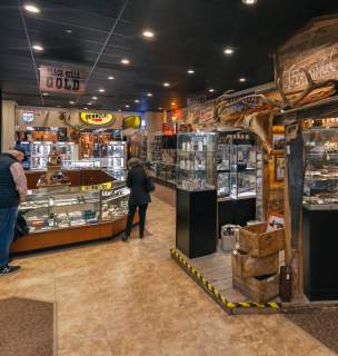 inside the world's only museum and pawnshop in rapid city sd