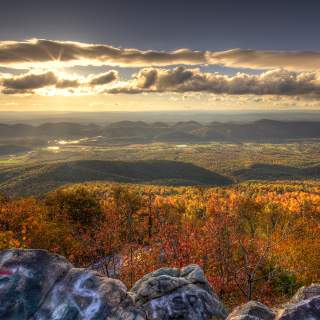 Dans Rock Overlook in the Fall_Midland MD