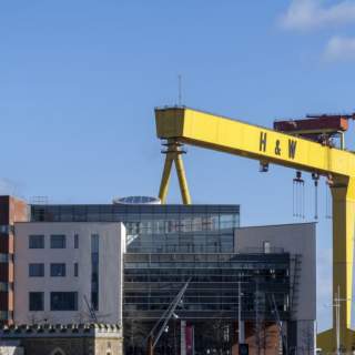 Photo of Harland and Wolff in Belfast