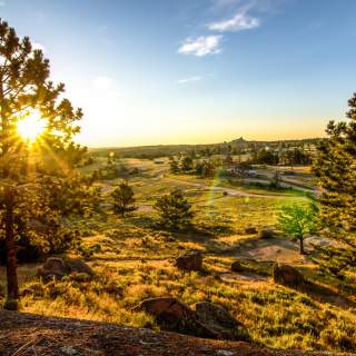 Vedauwoo at sunrise