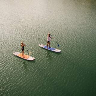 Paddleboarding, on the water, watersports