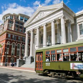 Gallier Hall- Central Business District- Streetcar