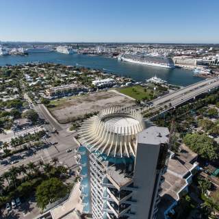 Aerial from Pier 66