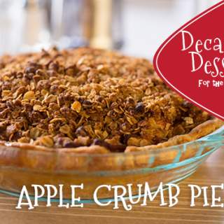 Decadent Desserts: Apple Crumb Pie