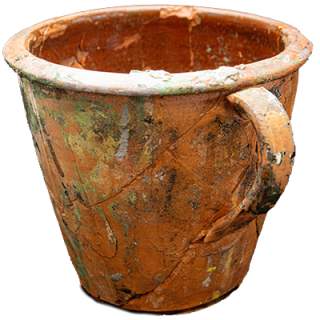 Early Black History Artifact-Painter's Pot