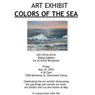 "Colors of the Sea" Art Reception