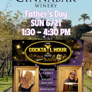 Father's Day: The Cocktail Hour Duo at Cinnabar