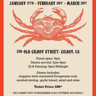 IFDES Portuguese Lodge Crab Cioppino Feed