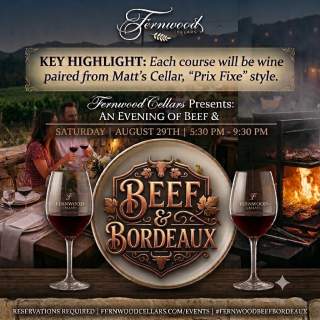 Beef & Bordeaux at Fernwood Cellars