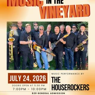 Music in the Vineyard featuring THE HOUSEROCKERS