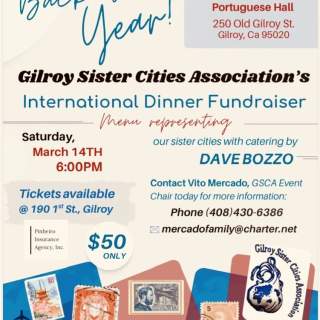 Gilroy Sister Cities Association  Fundraiser Dinner