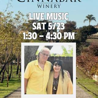 Mary Ellen & Thom at Cinnabar Winery