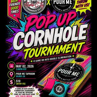 Pop Up Cornhole Tournament