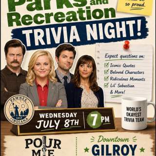 Parks & Rec Trivia Night at Pour Me Taproom