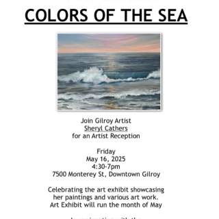 Colors of the Sea Art Reception