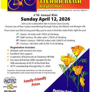2026 Tierra Bella Bicycle Tour