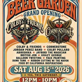Beer Garden Grand Opening