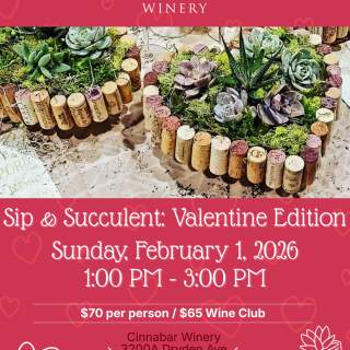 Sip & Succulent: Valentine Edition