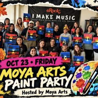 Moya Arts Paint Party at eRock