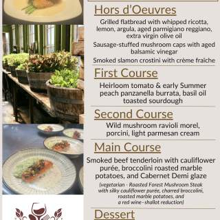Farm-to-Table Dinner with Chef Lou from The Cellar Door Catering