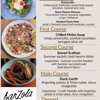Farm-to-Table Dinner with Chef Guillaume of Zola and BarZola from Palo Alto