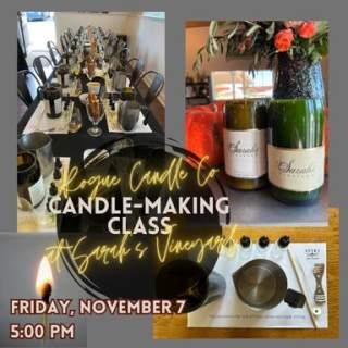 Candle Making Class at SV with Rogue Candle Co