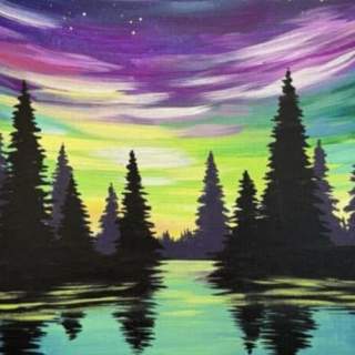 Aurora Pines - Painting Class