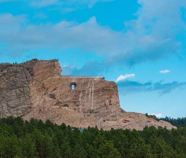 In History: First Blast On Crazy Horse Memorial, June 3, 1948