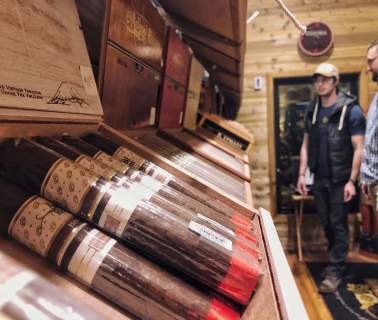A Sanctuary of Smoke and Sophistication: Tinder Box Cigar Lounge