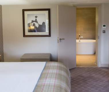 Signature double room at the Belfry