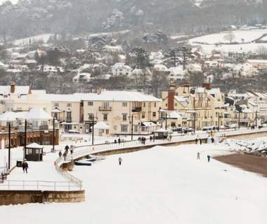 sidmouth snow